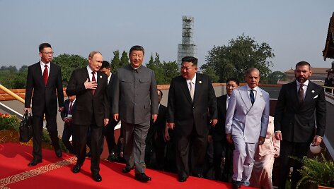 Vladimiras Putinas, Xi Jinpingas, Kim Jong Unas