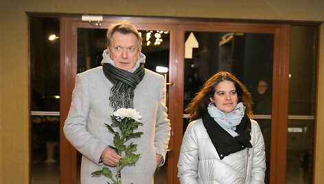 Vytautas &Scaron;i&scaron;kauskas su drauge