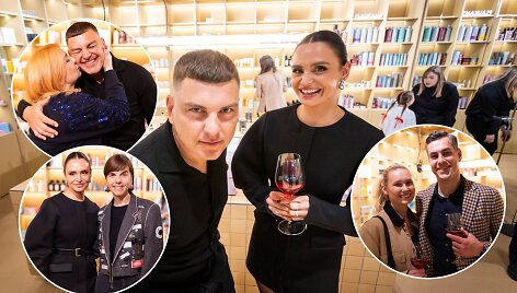 Rolandas Mackevičius su mama, Ieva Mackevičienė, Simona Bandita, Justinas Jankevičius ir Greta Mikalauskytė
