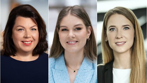Dalia Kolmatsui, Monika Lenčickaitė ir Justina Badanavičiūtė / INVL, &bdquo;Profitus&ldquo; ir &bdquo;Swedbank&ldquo; nuotr. 
