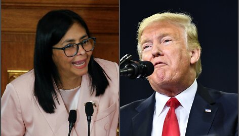 Delcy Rodriguez, Donaldas Trumpas