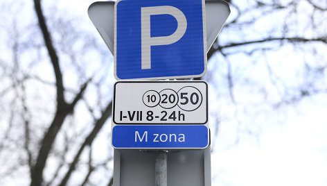 Mėlynoji parkavimo zona