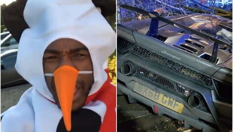 Michailas Antonio Londone sudaužė &bdquo;Lamborghini&ldquo; Kalėdų dieną