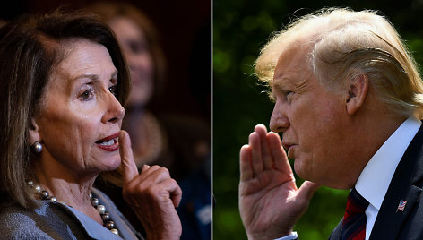 Nancy Pelosi ir Donaldas Trumpas