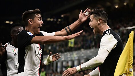 Paulo Dybala ir Cristiano Ronaldo 