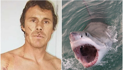 Erico Nerhuso vos nepražudė ryklys