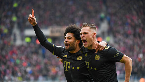 Serge'as Gnabry ir Joshua Kimmichas