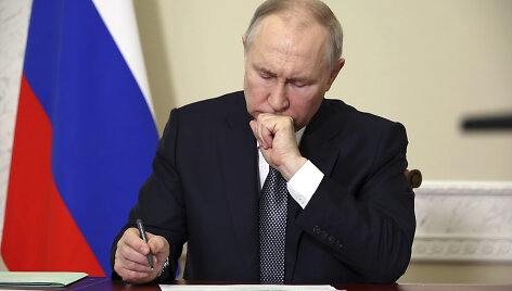 Rusijos lyderis Vladimiras Putinas