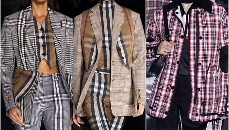 Languoti  &bdquo;Burberry&ldquo; &scaron;varkai
