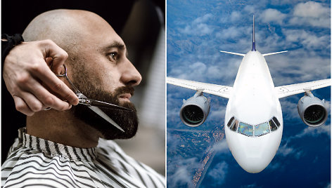 Kodėl pilotai negali turėti barzdų?
