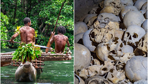 Papua Naujojoje Gvinėjoje dar visai neseniai buvo praktikuojamas kanibalizmas