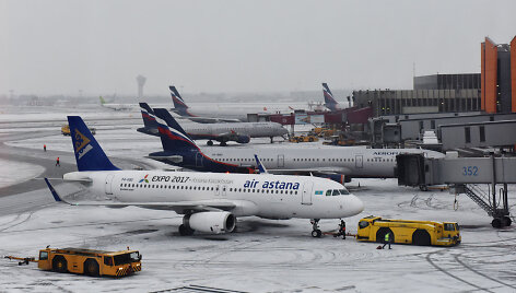 &bdquo;Air Astana&ldquo; lėktuvai