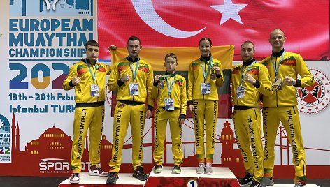 Europos muaythai čempionate Lietuvos kovotojai laimėjo du medalius
