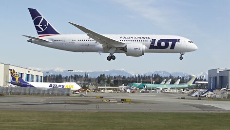 Oro linijų LOT lėktuvas &bdquo;Boeing 787 Dreamliner&ldquo;