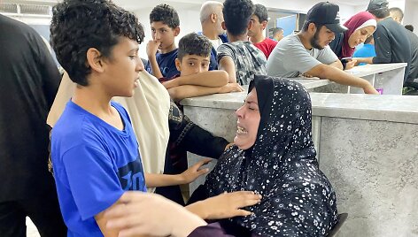 Palestiniečiai al-Shifos ligoninėje