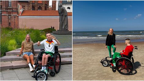 Evelina su sūnumi Kristupu