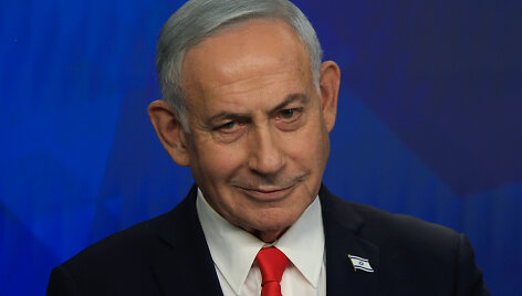 Benjaminas Netanyahu /  / AP