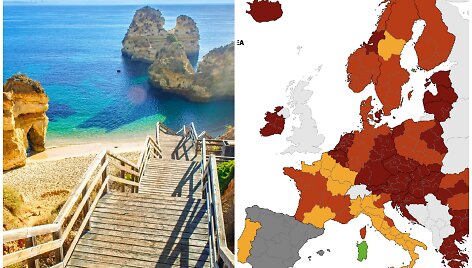 Sergamumas COVID-19 Europos &scaron;alyse. Lapkričio 18 d.