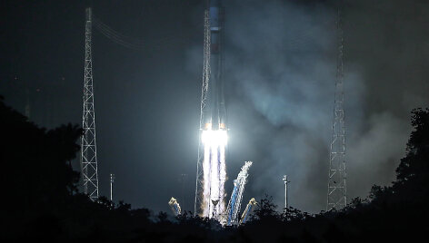 I&scaron; Kuru kosmodromo kyla raketa &bdquo;Sojuz&ldquo; su egzoplanetas tirsiančiu Europos kosmoso agentūros palydovu CHEOPS