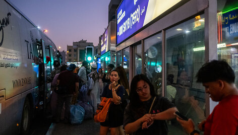 Dubajaus darbuotojai migrantai