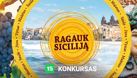 Konkursas &bdquo;Ragauk Sicliją&ldquo; kviečia papasakoti savo kelionės istoriją ir laimėti dovanų