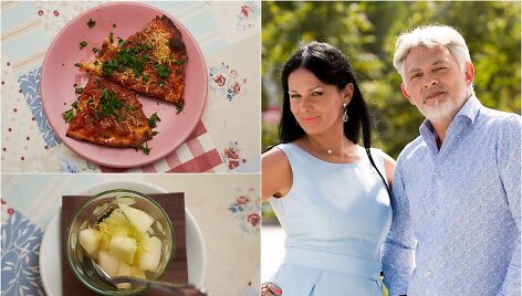 Jurga ir Paulius Jurkevičiai bei Italijos įkvėpti patiekalai