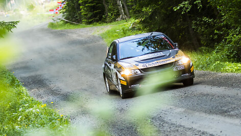Norvegijos ralio čempionato nugalėtojas Kennethas Johnsrodas