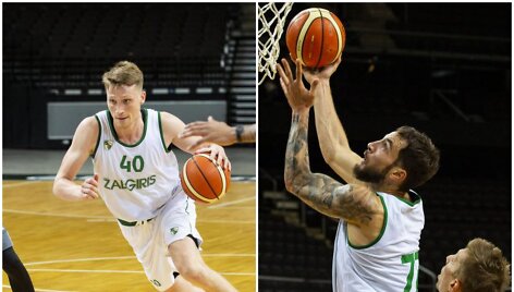 Marius Grigonis ir Joffrey Lauvergne'as