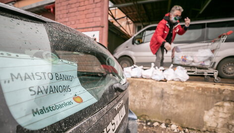 &bdquo;Maisto banko&ldquo; savanoriai 