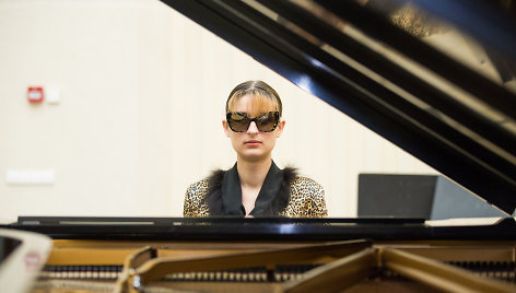 Neregė pianistė Silvija Beatričė Petkevičiūtė