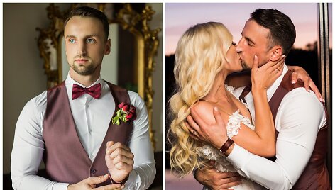 Aktorius Justinas Barkus vedė mylimąją Solveigą