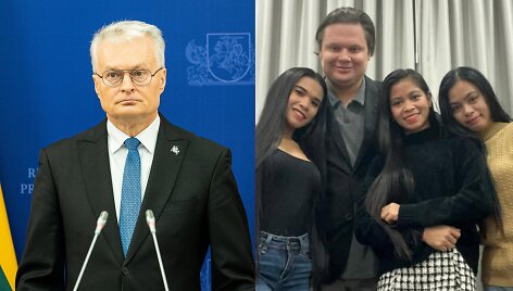 Gitanas Nausėda, Gytis Volkavičius su žmonomis