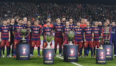 &bdquo;Barcelona&ldquo; žaidėjai