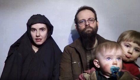 Talibų įkaitais paimta &scaron;eima