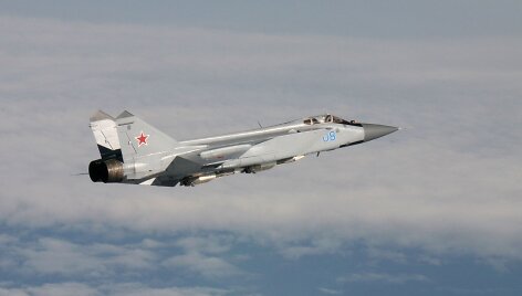 Rusijos &bdquo;Mikoyan MiG-31&ldquo; naikintuvas