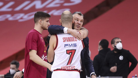 Vassilis Spanoulis ir Šarūnas Jasikevičius