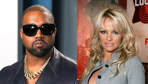 Kanye Westas ir Pamela Anderson