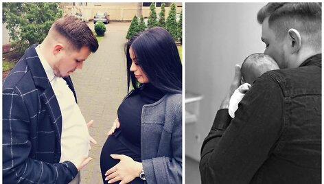 Ovidijus Petrauksas su &scaron;irdies drauge Evelina