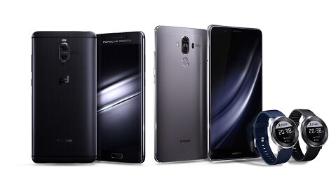 &bdquo;Huawei Mate 9&ldquo; telefonai ir &bdquo;Huawei Fit&ldquo; laikrodis