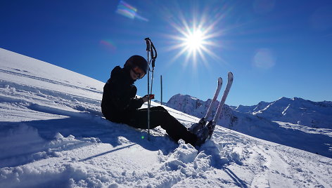 Slidinėjimas Austrijos Išgle (Ischgl): bekelių mėgėjams  labai patiks - čia pilna specialiai paliktų netvarkomų erdvių.