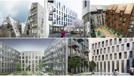 Vietoje J.Pilsudskio &bdquo;dvarelio&ldquo; architektai suprojektavo daugiabutį