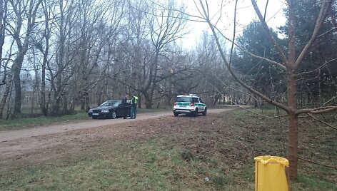 Palangos policija dirba