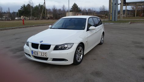 Ieškomas BMW automobilis