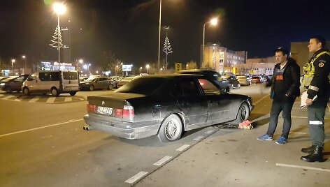 Sulaikytas girtas BMW vairuotojas