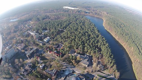 Druskininkai iš paukščio skrydžio