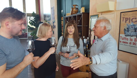  Degustacija &bdquo;Casale Cento Corvi&ldquo; su ūkininku Fiorenzo Collacciani