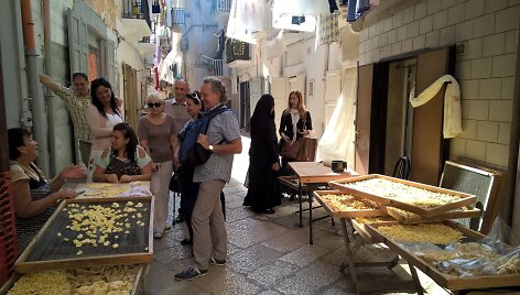 Mieste taip pat galima gastronomi&scaron;kai turistauti