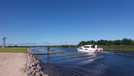 Keltas i&scaron; Drevernos į Juodkrantę tapo savoti&scaron;ku eksperimentu. Turizmo specialistai tikina, kad mar&scaron;rutas &ndash; itin nusisekęs.