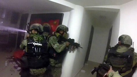 Joaquino &bdquo;El Chapo&ldquo; Guzmano sulaikymo operacija Meksikos džiunglėse
