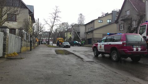 Avarija Kalpoko gatvėje Kaune